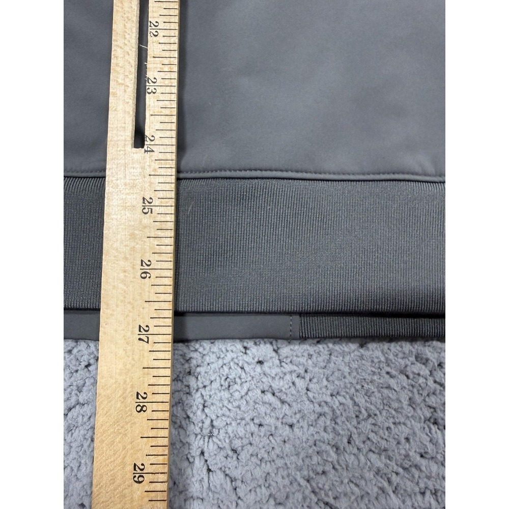 BYLT Jacket Mens Large Gray Hooded Full Zip Softshell Governor's 25 Logo - Picture 8 of 9